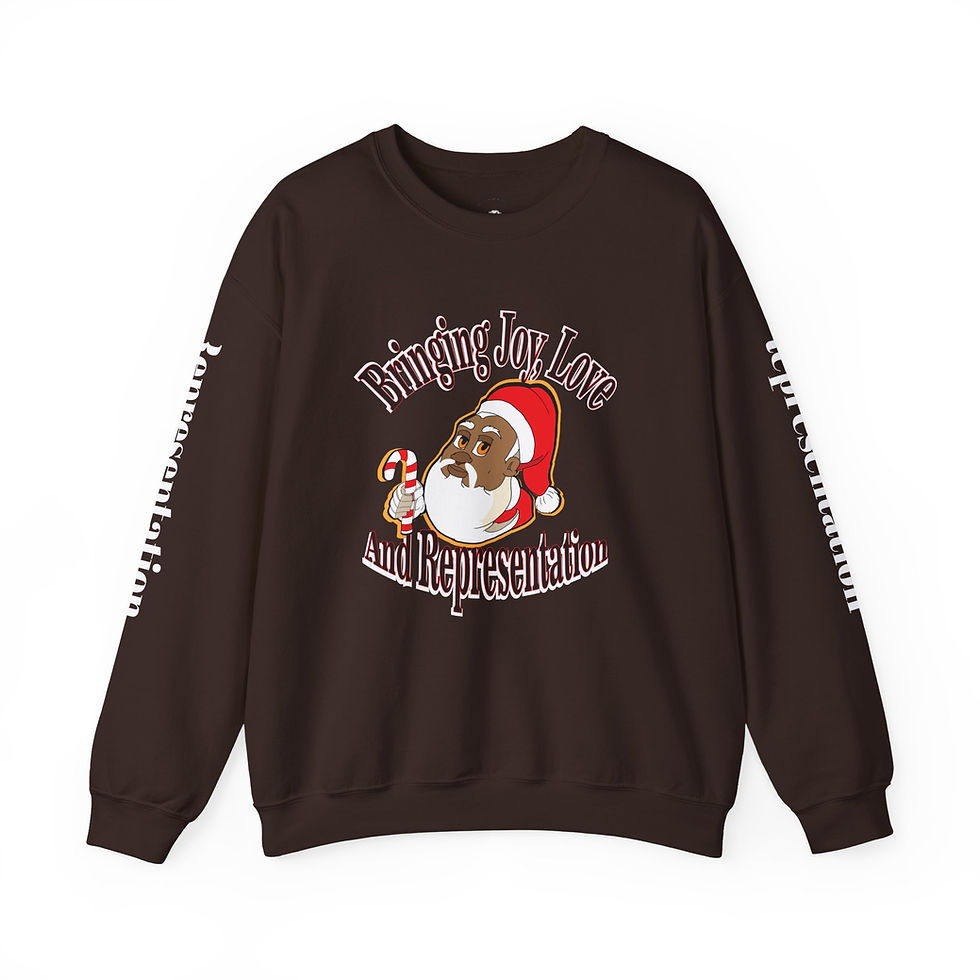 Thumbnail: Santa Representation Heavy Blend™ Crewneck Sweatshirt