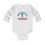 Thumbnail: Alexandria Frog Infant Girl Long Sleeve Bodysuit