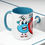 Thumbnail: Speech Two-Tone Coffee Mugs, 15oz