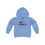 Thumbnail: Little Patriot Youth Boys and Girls Heavy Blend Hooded Sweatshirt
