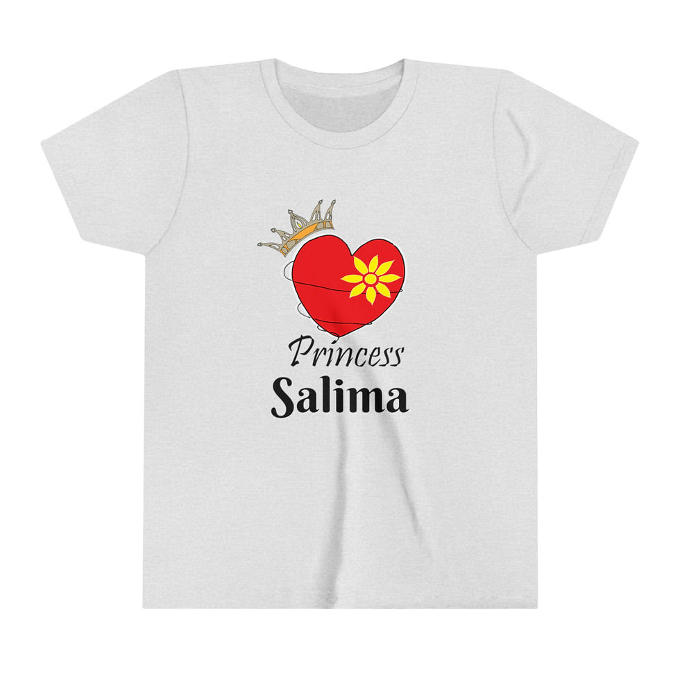 Princess Salima Girl Youth Short Sleeve Tee
