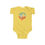 Thumbnail: Alexandria Bear Infant Girl Fine Jersey Bodysuit
