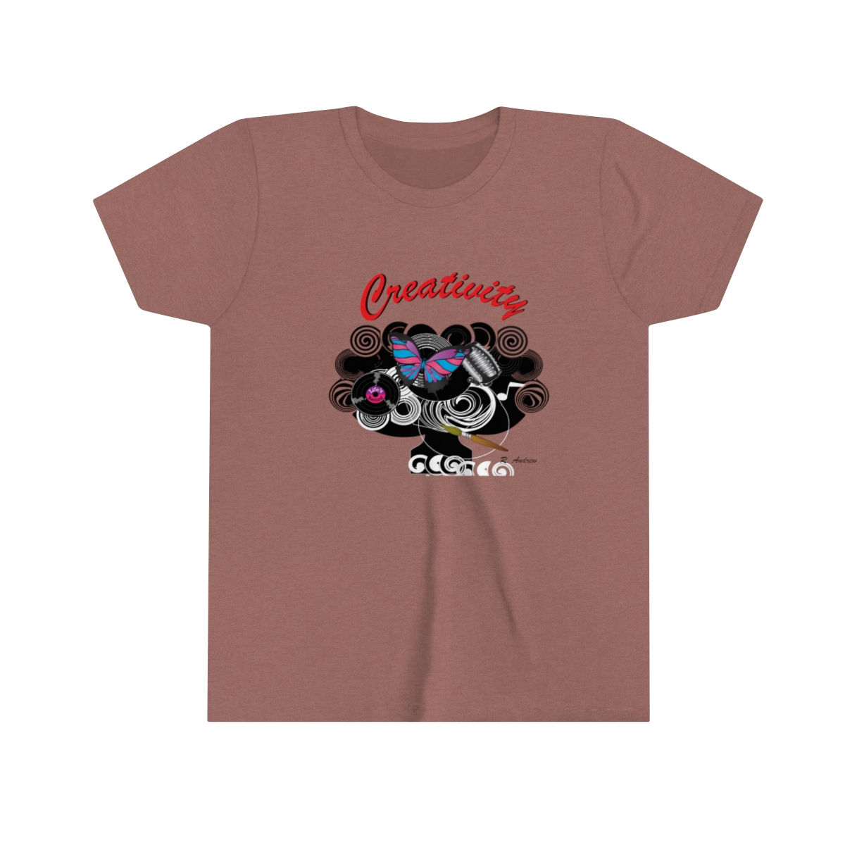 Creativity Girl Youth Short Sleeve Tee