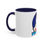 Thumbnail: Mug - Frosty Accent Coffee Mug 11 and 15 oz