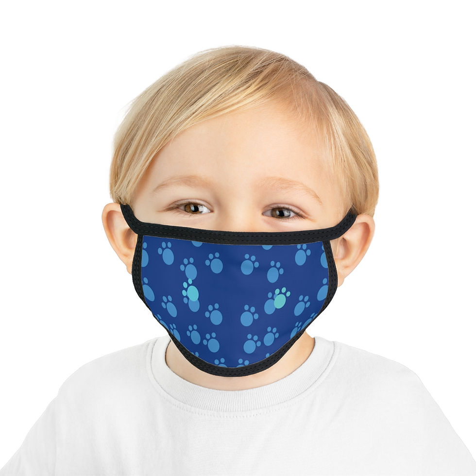Thumbnail: Blue Paws Kid's Face Mask