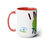 Thumbnail: I Move To Live Two-Tone Coffee Mugs, 15oz