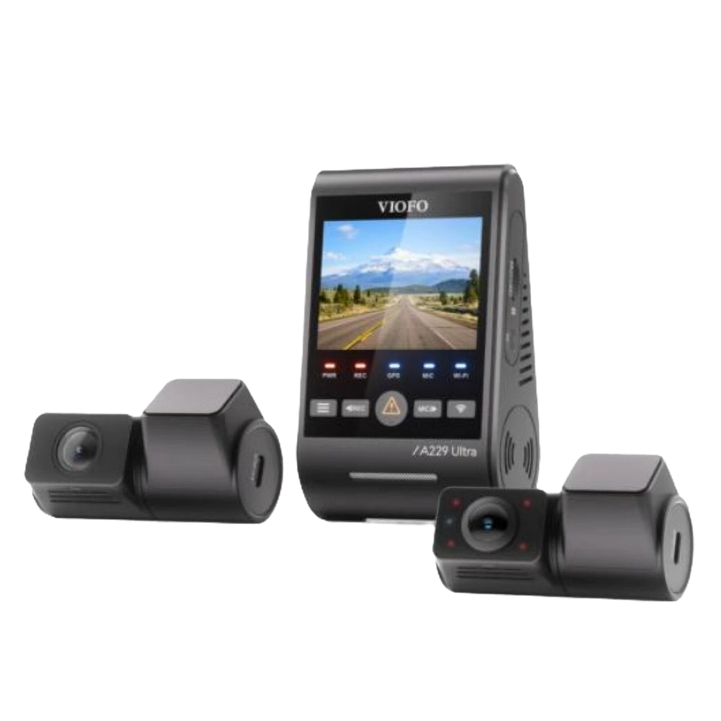 VIOFO A229 Ultra 3CH — 4K+4K+1080p