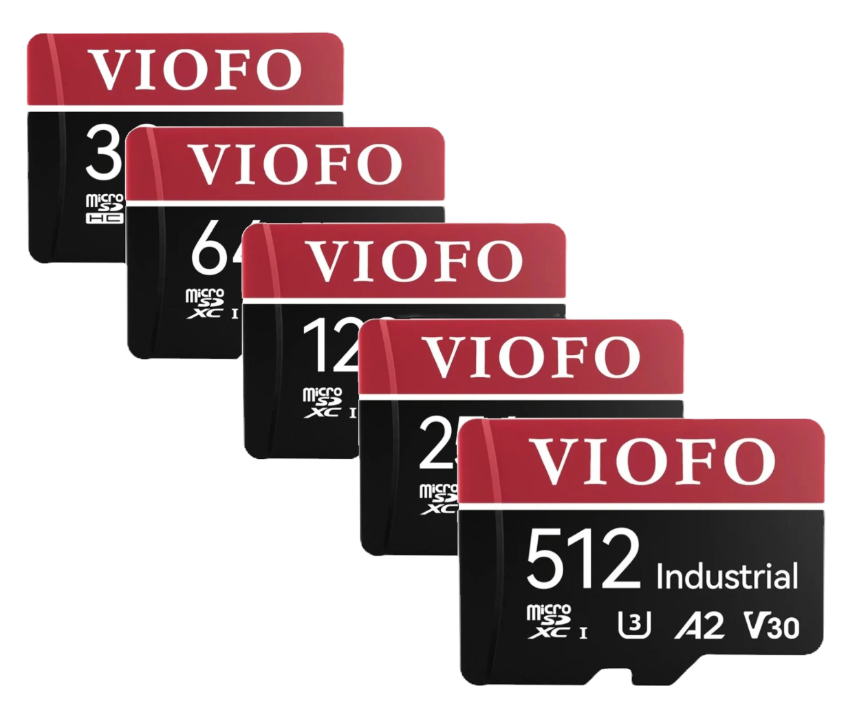 High-speed V30 micro SD cards for dashcams