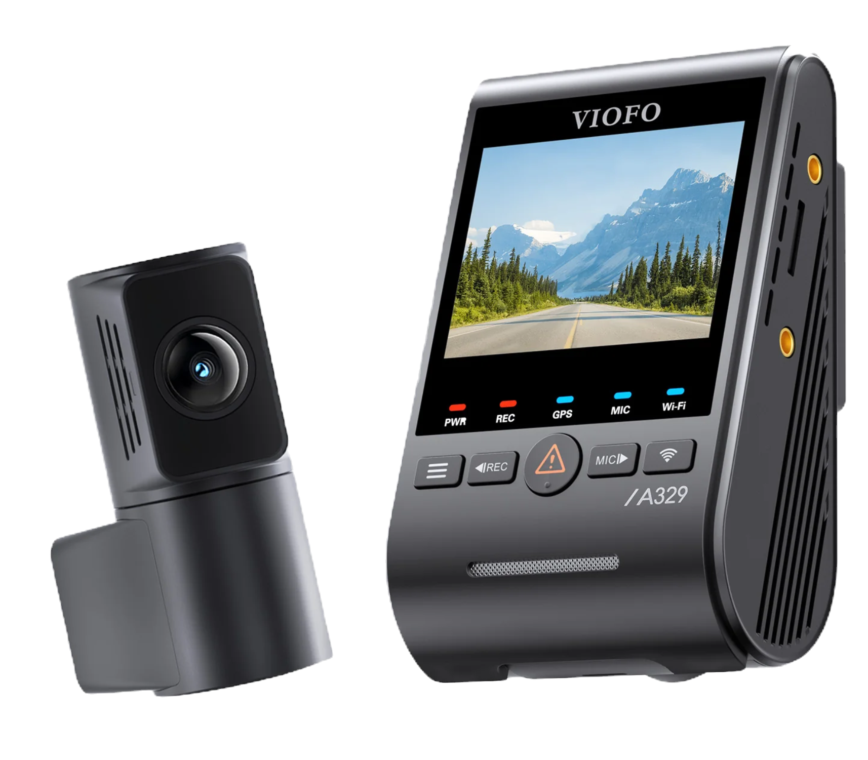 VIOFO A329S 2CH 4K 60FPS + 2K dashcam — supplied and installed in Brisbane