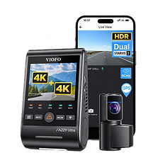 VIOFO A229 ultra professionally installed dashcam in Perth