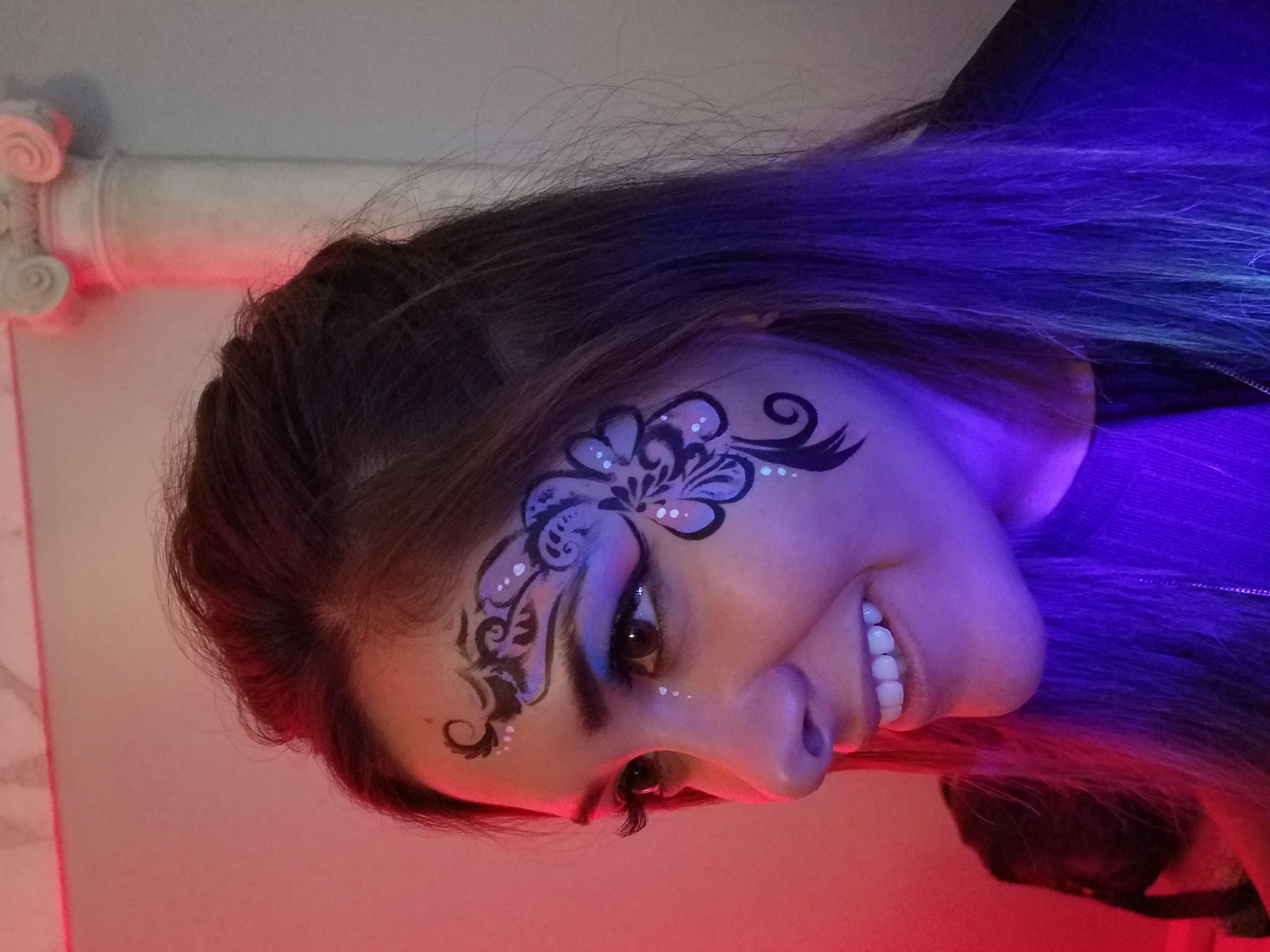 UV floral (under normal lighting)