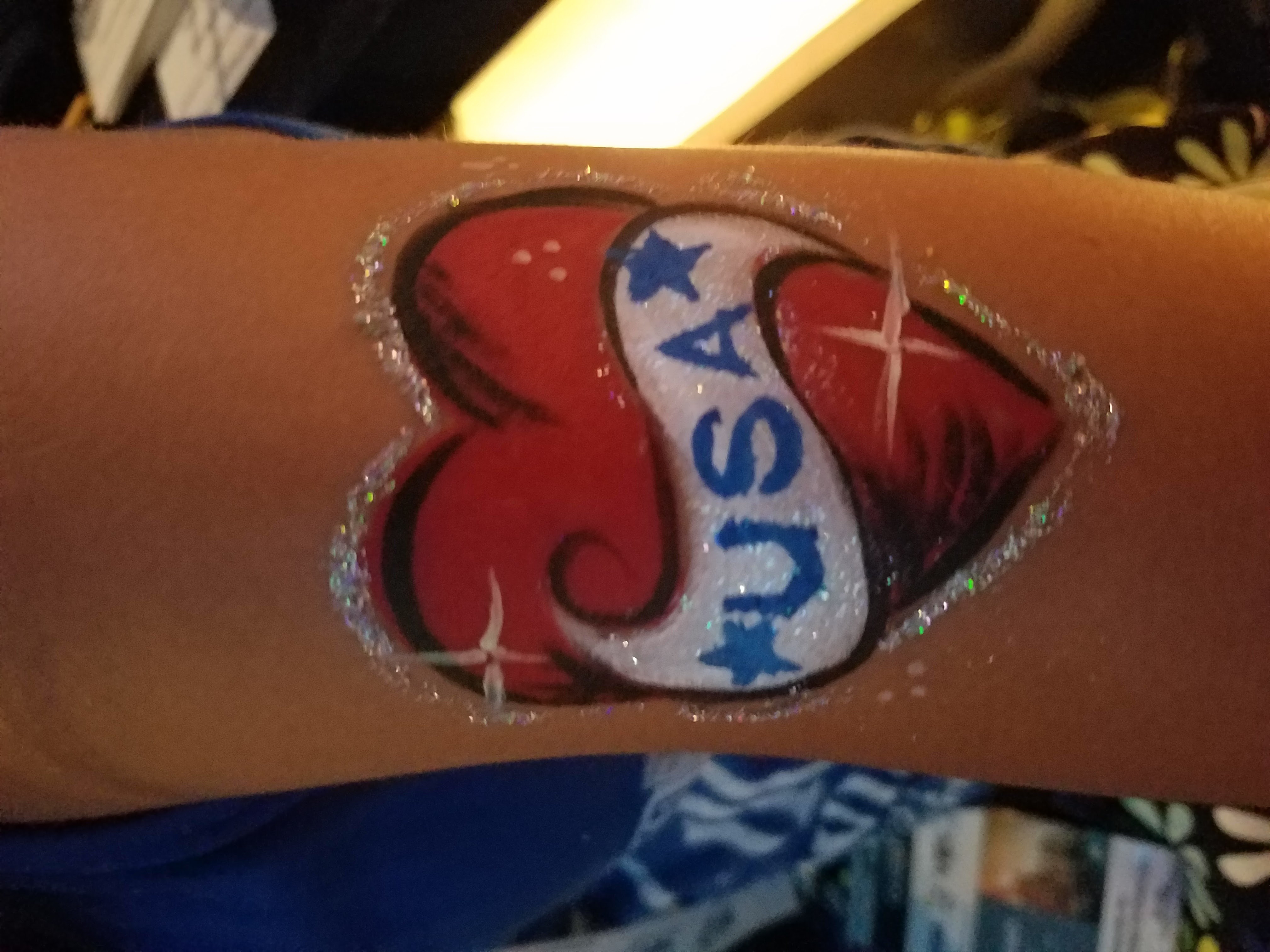 USA love arm design