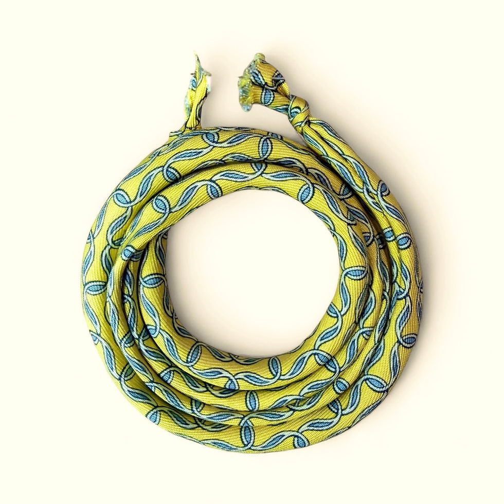 Thumbnail: Artisan Made Vintage Silk Tie Ribbons