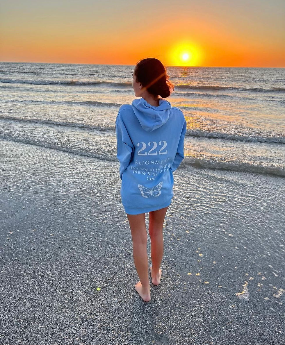 222 Angel Number- Hoodie