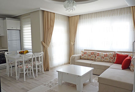 Luxury Holiday Apartments for rent in Antalya, 100m to the Konyaalti-Beach. New apartments first class fitted with all luxury compenents and service you want. www.romaresidenceantalya.com | www.emirgursuevleri.com