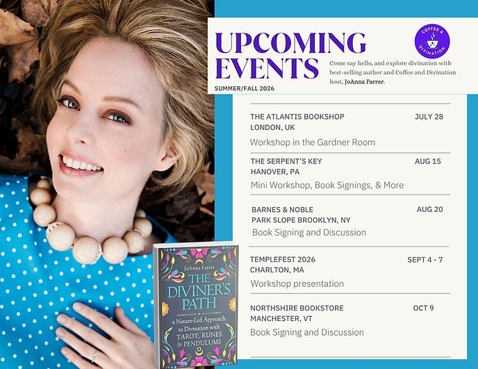Coffee & Divination - Upcoming Events version 2 (Postcard (US)).jpg