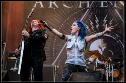 Michael Amott & Alissa White-Gluz (Arch Enemy)