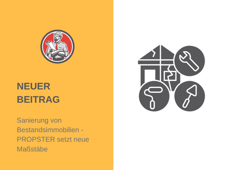 Sanierung von Bestandsimmobilien