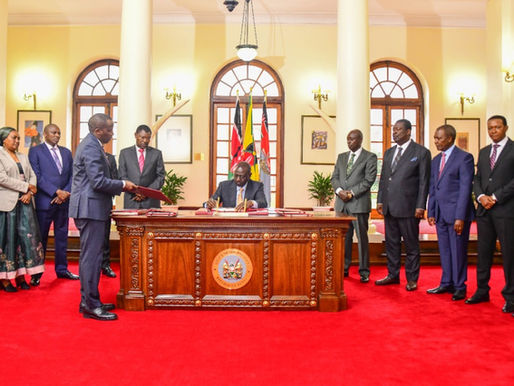 LE PARI À CINQ MILLE MILLIARDS DE SHILLINGS DU KENYA