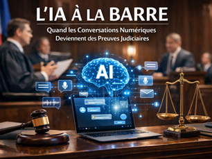 L'IA à la Barre : Quand les Conversations Numériques Deviennent des Preuves Judiciaires
