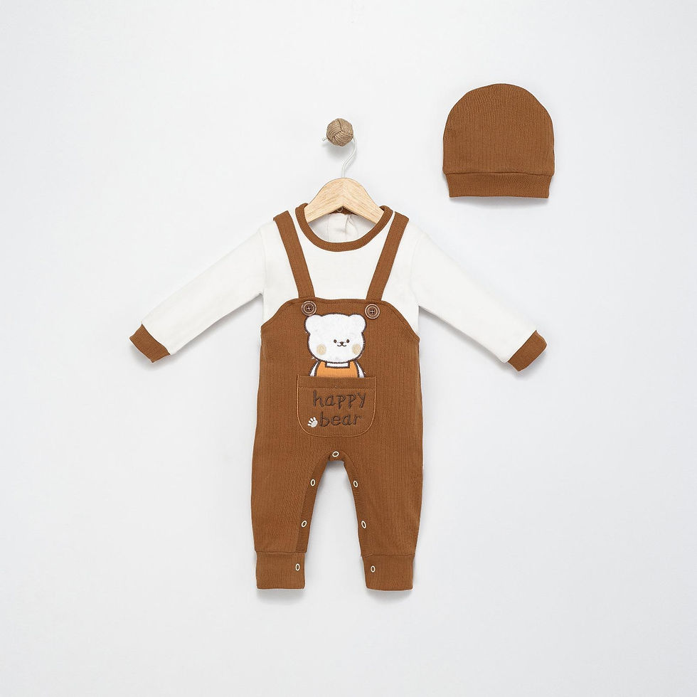 Küçük resim: 30142- Happy bear erkek tulum