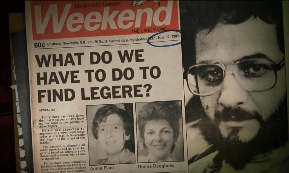 a screenshot from episode 2 of John Carpenter's Suburban Screams, titled "A Killer Comes Home"