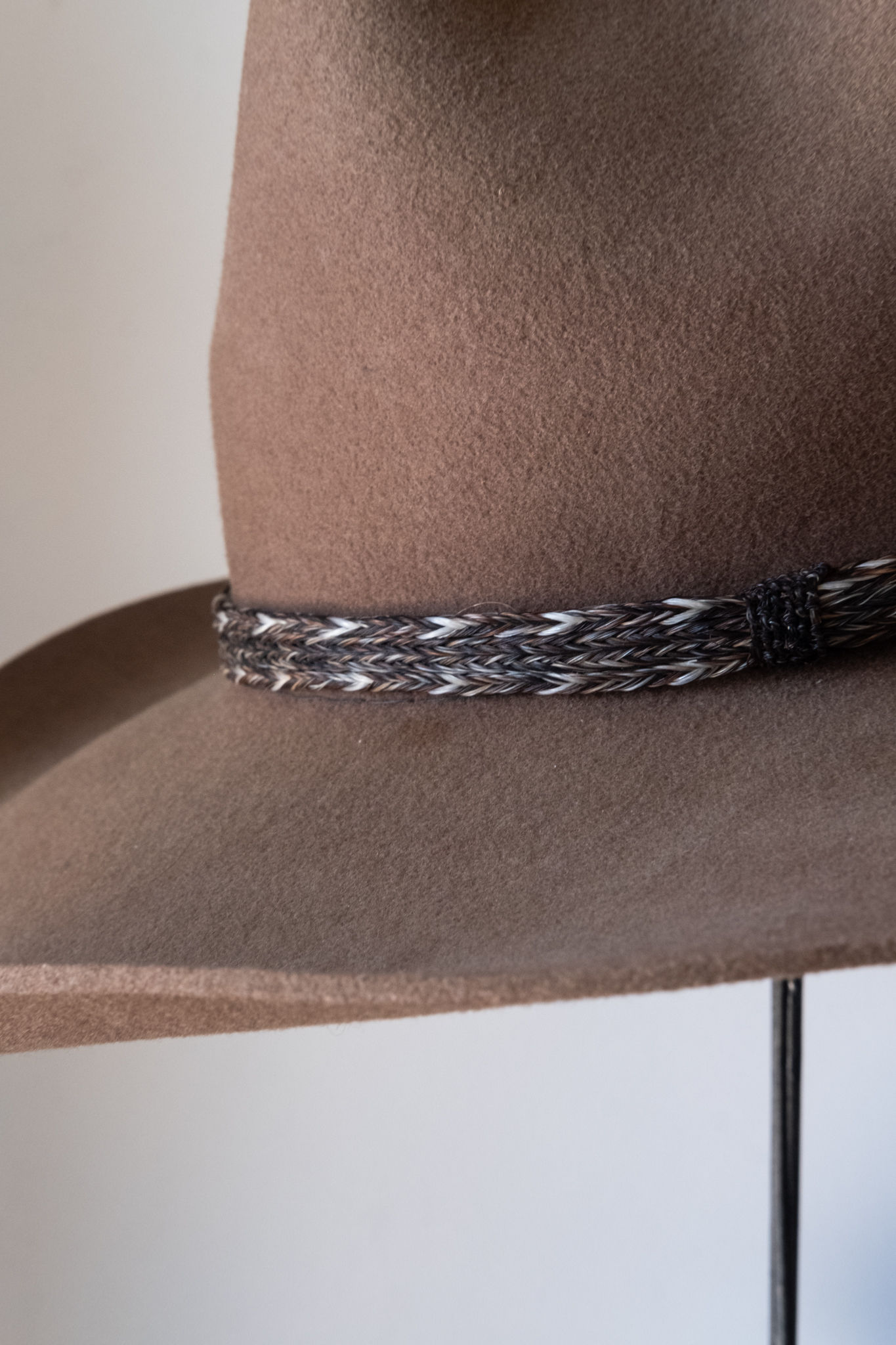 Braided Horsehair Hatband