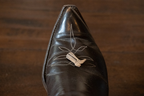 Vintage Cowboy Boot Pin | Wellema Hat Co