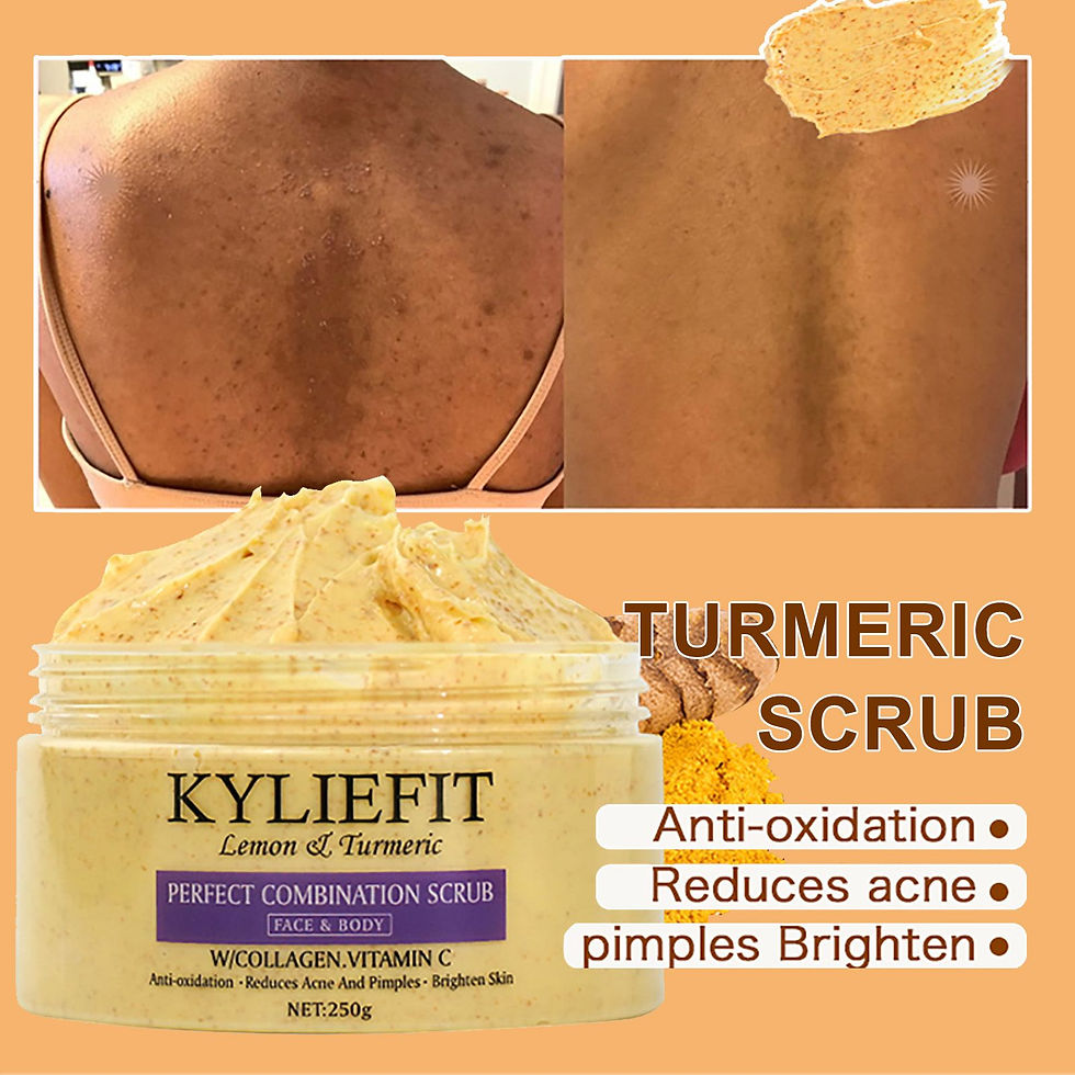 Natural Turmeric Body Scrub