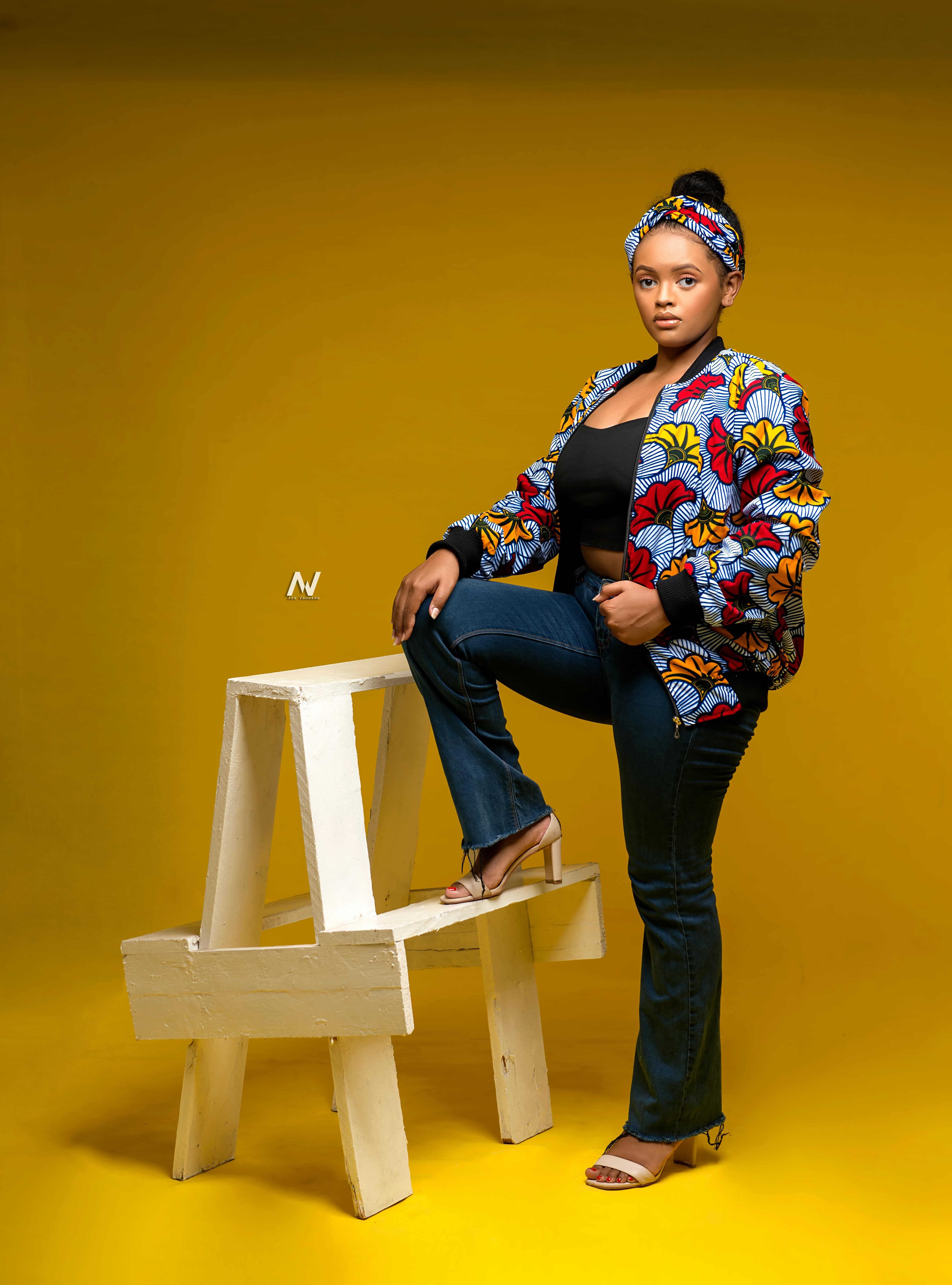 Bombers en wax pour femme - Fleur de mariage