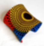 Bracelet en wax motif disque