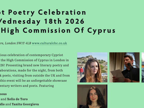 Cypriot Poetry Celebration