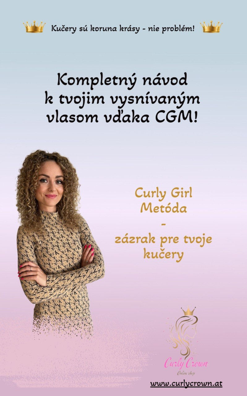 E-book/Kompletný návod k tvojim vysnívaným vlasom vďaka CGM