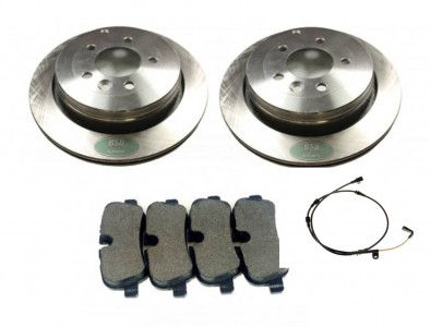 DISCOVERY 3 & RRS REAR BRAKE DISCS & PADS - 2.7 TDV6