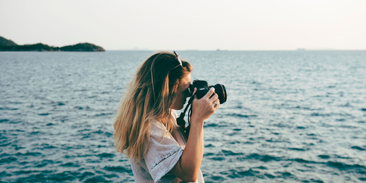 Photo Shoot at Sea