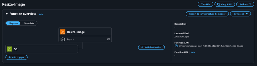 a black background with a blue add destination button