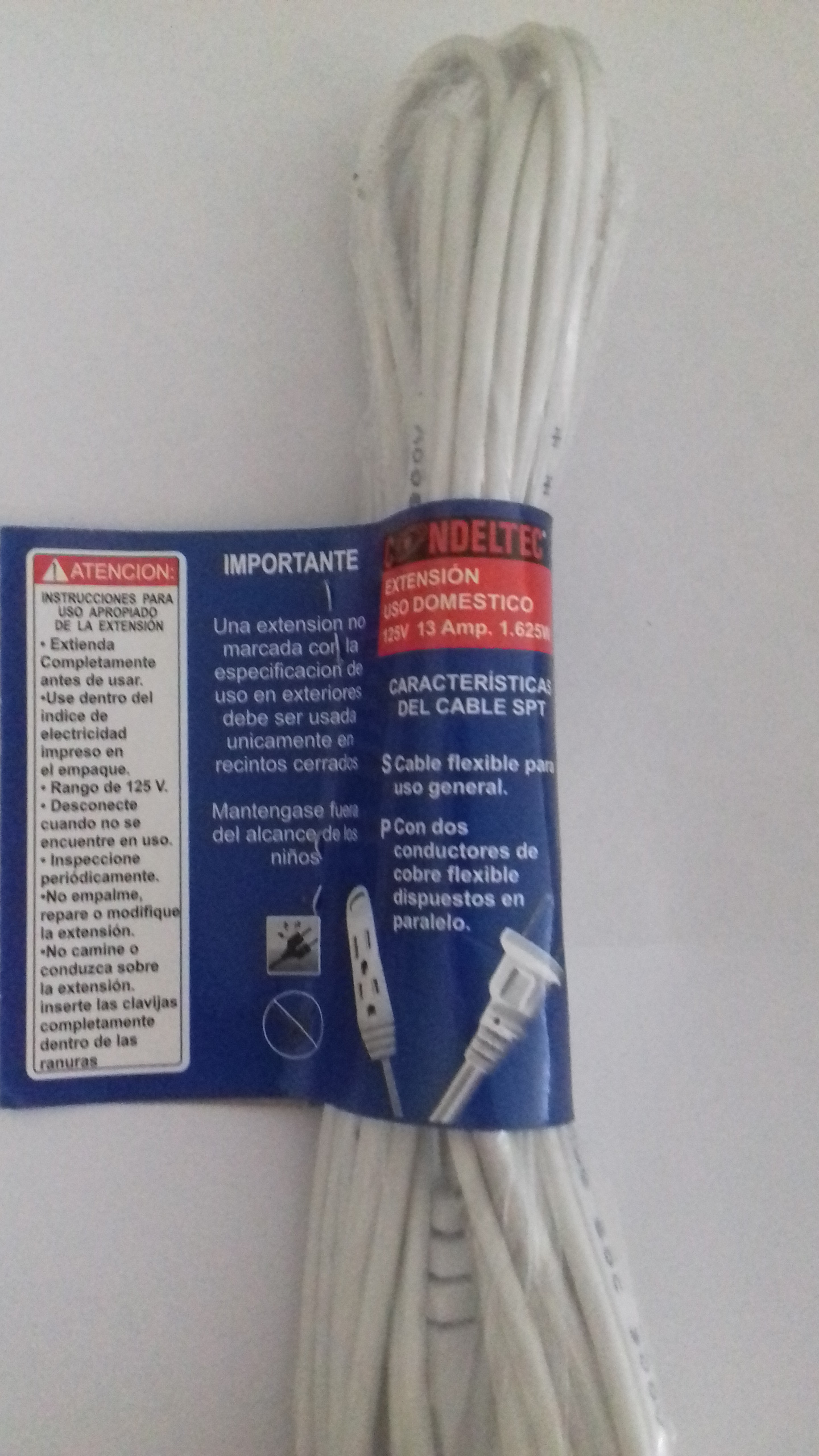 EXTENSION 2X12 CONDELTEC (2 METROS)