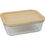 Thumbnail: Glass and bamboo lid storage bowl 