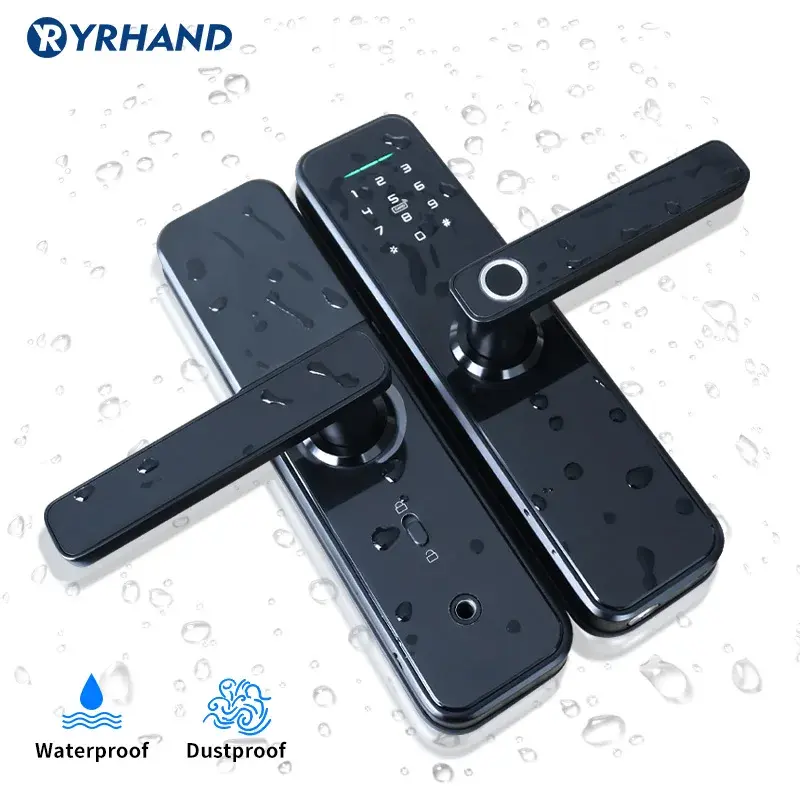 Miniature : Choix de poigné de porte WiFi Bluetooth avec clavier et empreinte digitale