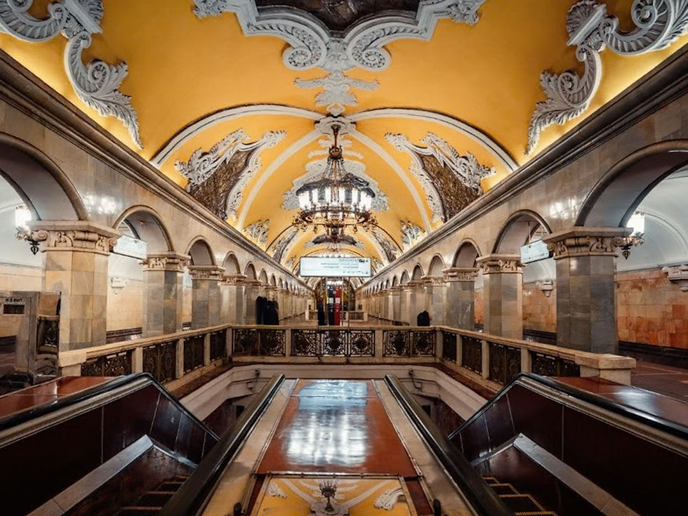 Moscow subway station