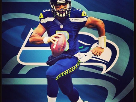 Russell Wilson Serves New England Brisket