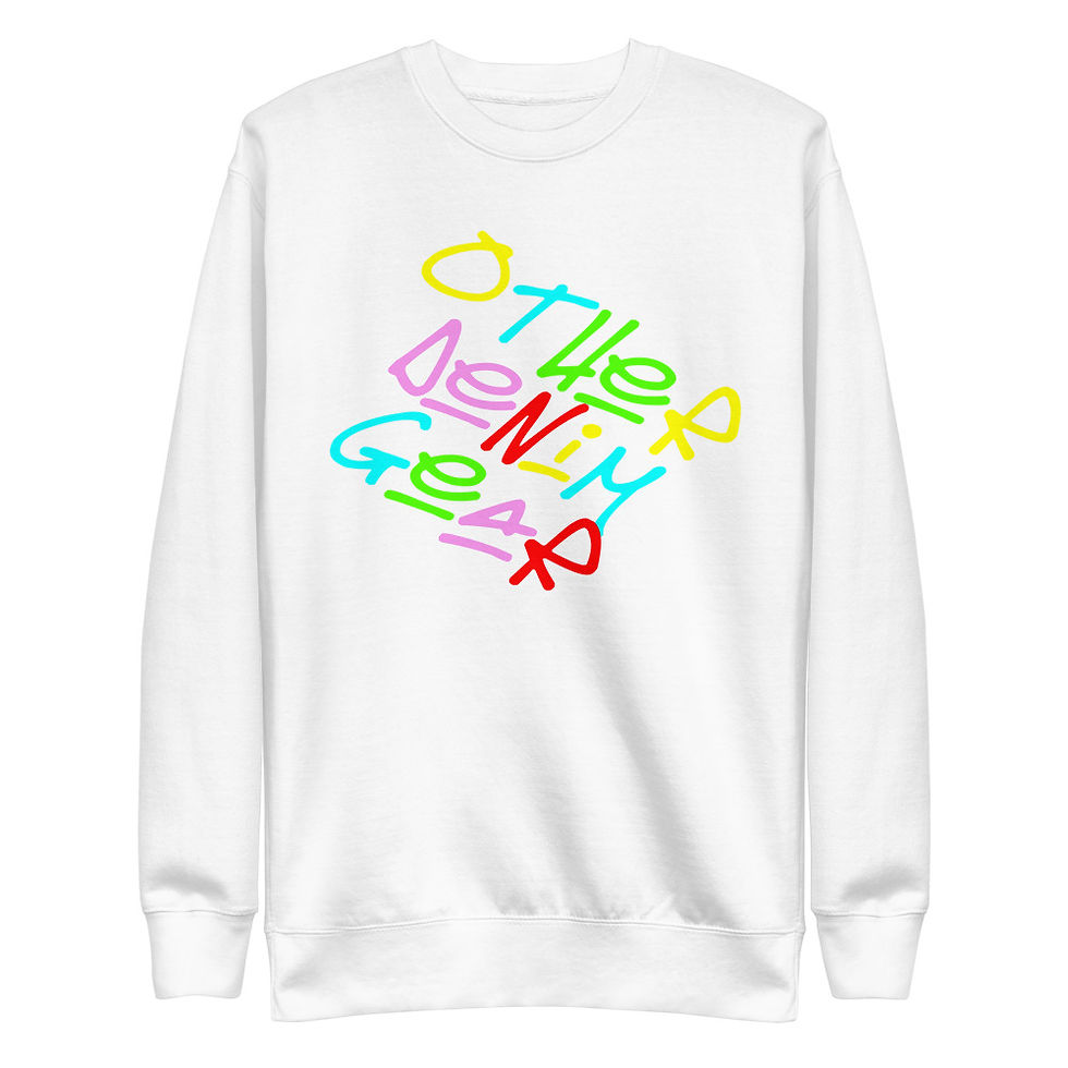 Thumbnail: Other Denim Gear 90's Edition Unisex Premium Sweatshirt