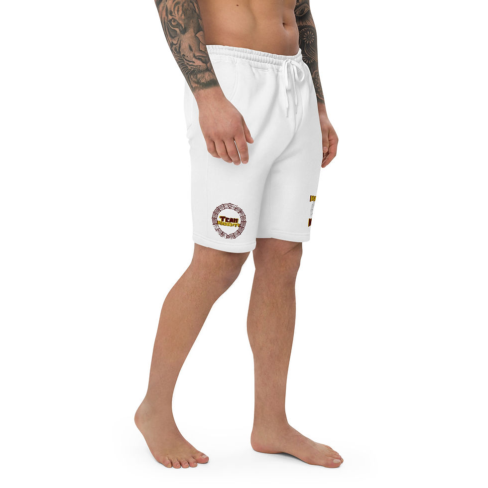 Thumbnail: Team Naughty Men's fleece shorts