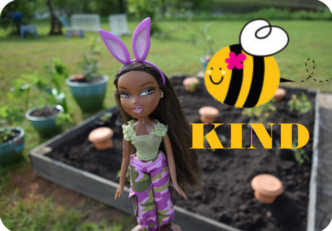 Thumbnail: Be Kind Sticker, Garden, Bee Kind, Bees, Be Kind, Sticker, Colorful, Ann Doll, Kid Friendly, Sticker Revolution