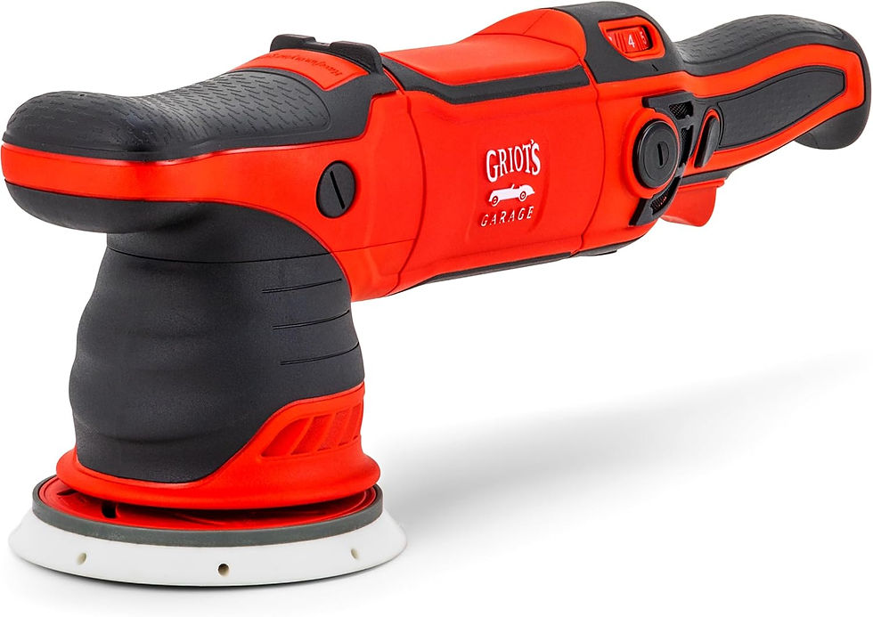 Griot's Garage 10915 G15 Long-Throw Orbital Polisher 1100 Watt Buffer 5"