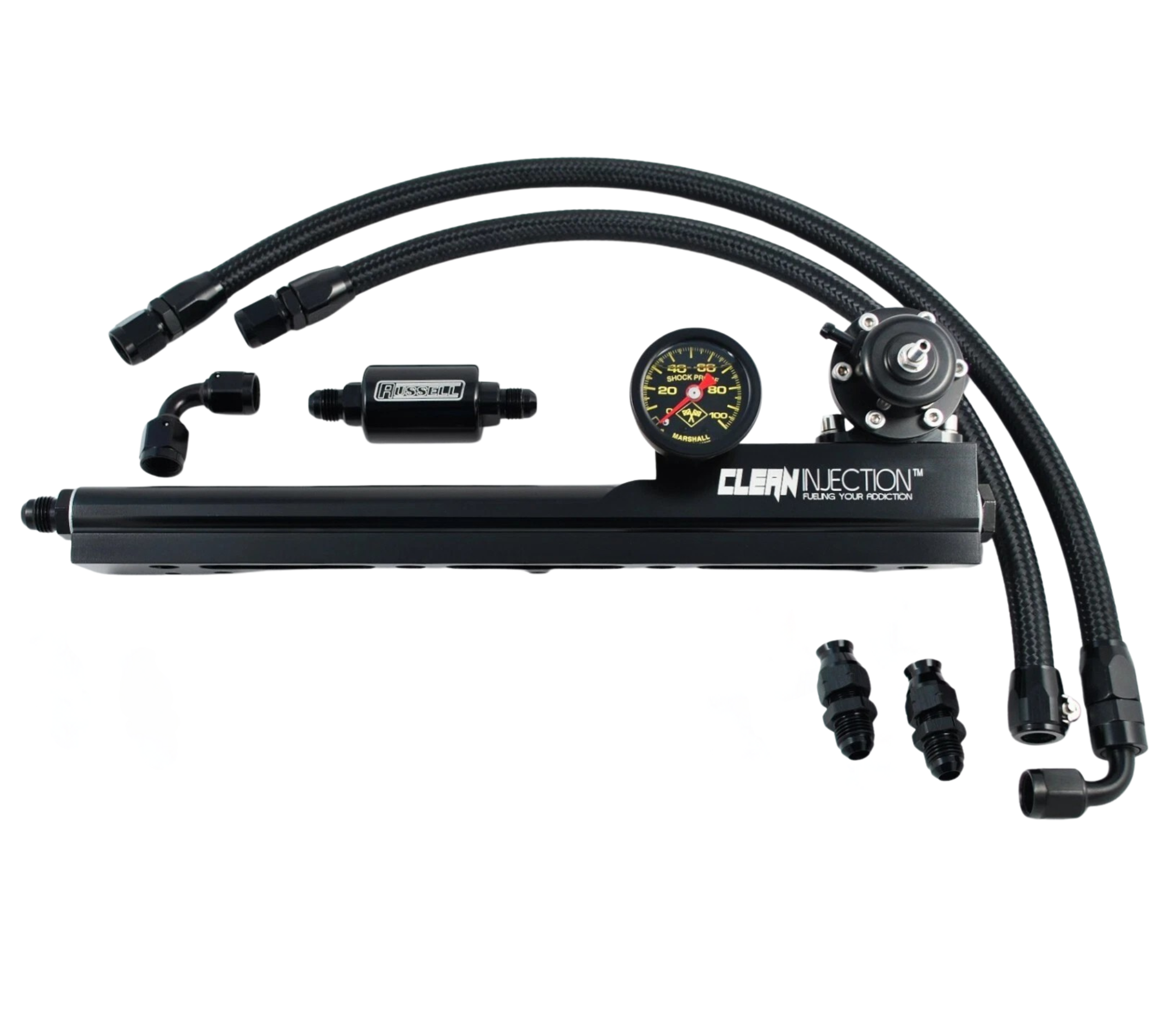 Clean Injection Performance Honda Acura B series fuel rail fuel line Kit b16 b18