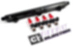 evo 8 9 lancer evo mitsubishi 1500cc fuel injector rail kit