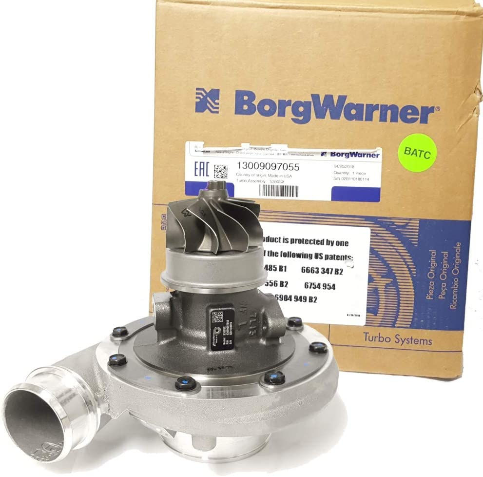BorgWarner turbocharger SuperCore Assembly SX-E S300SX-E 8780 13009097055