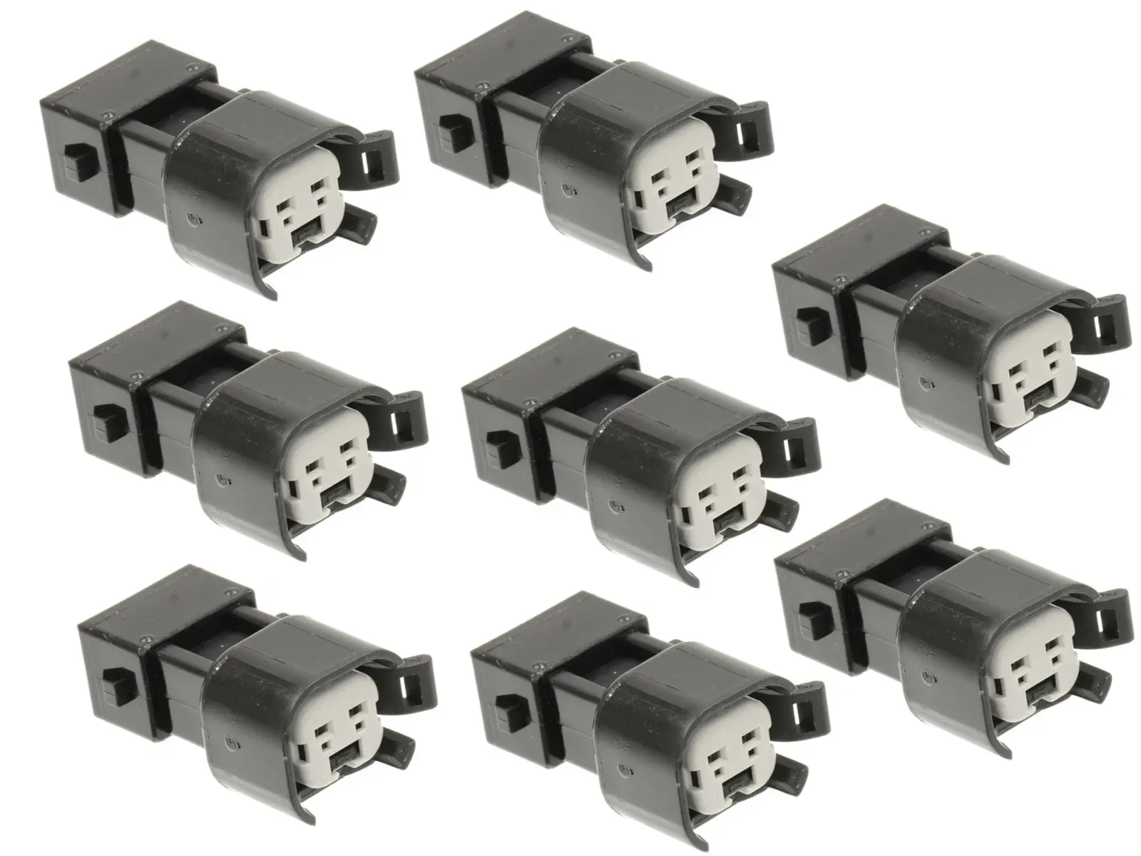 8PCS EV1 to EV6/EV14 Fuel Injector Plug Adapters Connectors