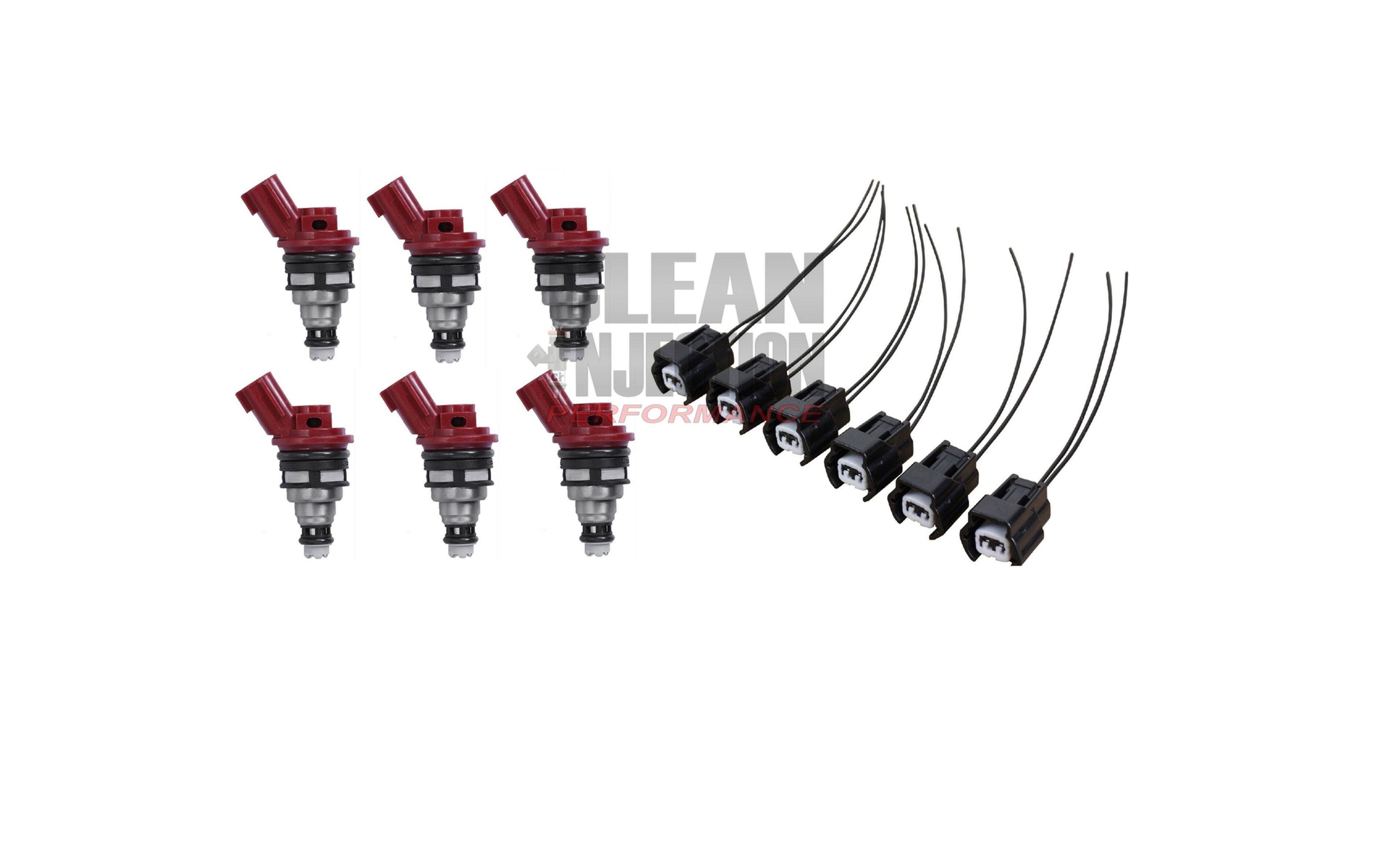 6pcs Nissan 300ZX 270cc Fuel Injectors - 1993-1996 NA